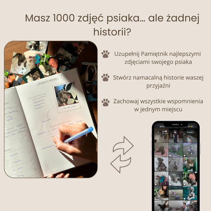 Śladami łapek - Psi pamiętnik